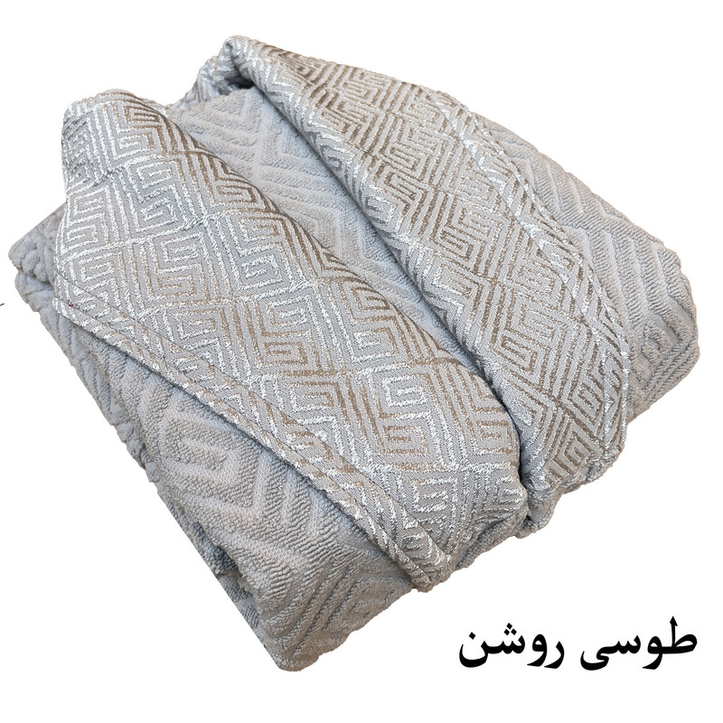 حوله پالتویی مدل رومی سایز ۱۳۵
