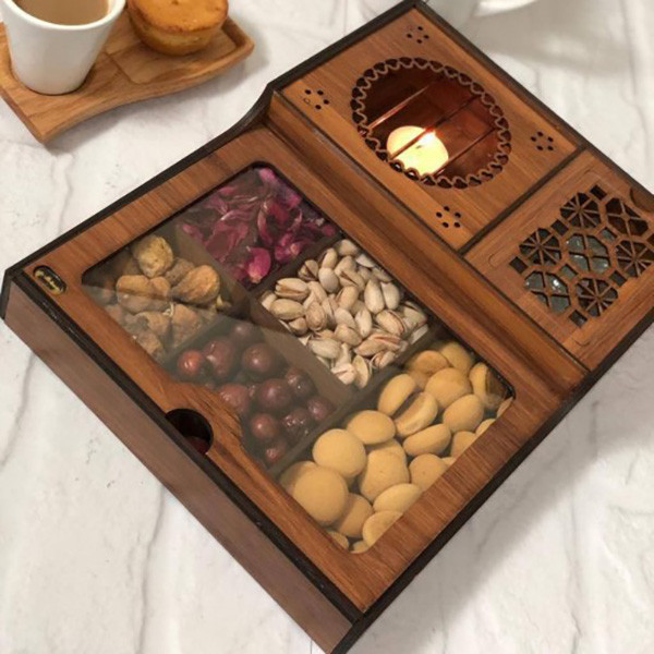 جعبه چای کیسه ای مدل زنبوری 008