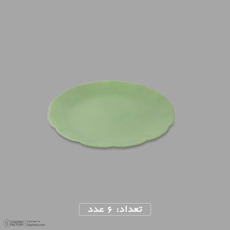 سرویس غذاخوری اوپال 26 پارچه 6 نفره گلدن اوپال مدل Florina