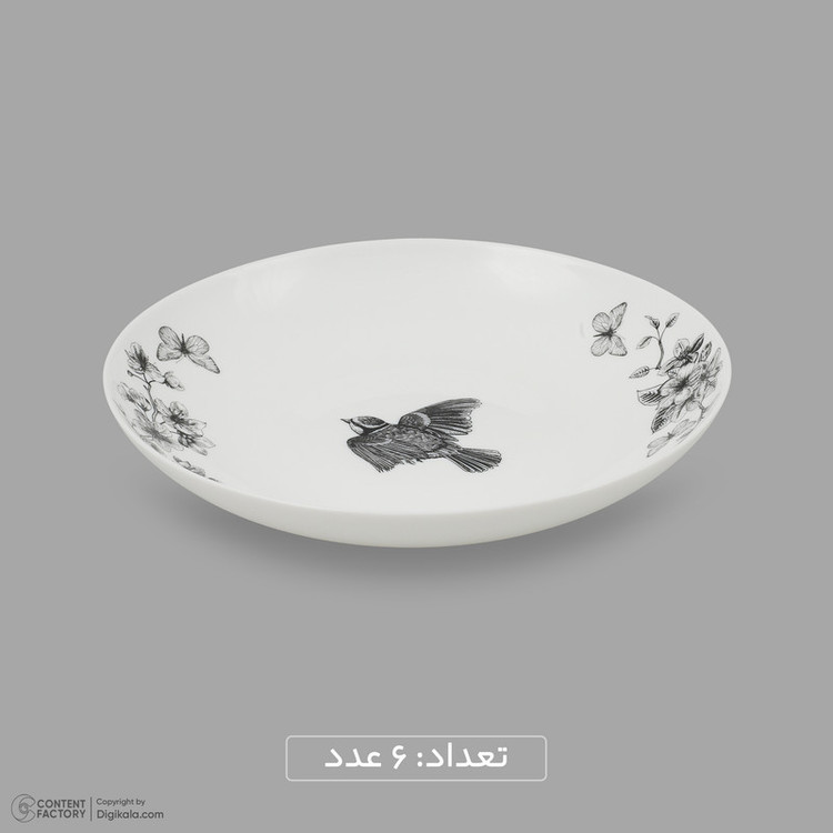 سرویس غذاخوری اوپال 25 پارچه 6 نفره آفر مدل میچکا