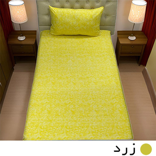 سرویس ملحفه 1 نفره 2 تکه مانیکاهوم مدل پتینه پلاس patine plus