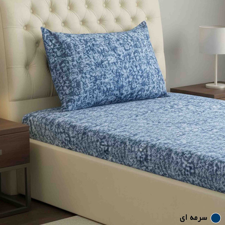 سرویس ملحفه 1 نفره 2 تکه مانیکاهوم مدل پتینه پلاس patine plus