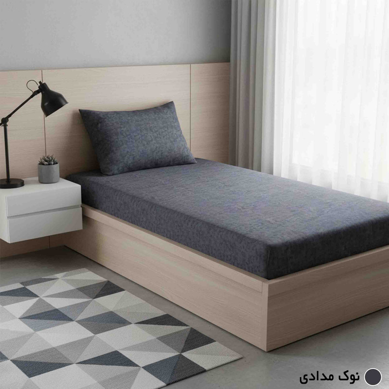 سرویس ملحفه 1 نفره 2 تکه مانیکاهوم مدل پتینه پلاس patine plus