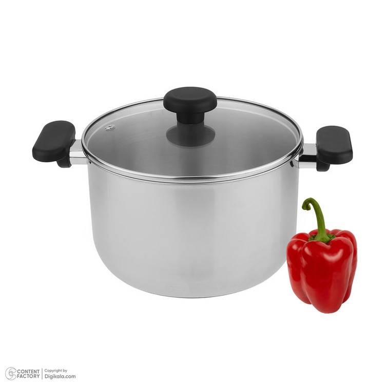 قابلمه استیل ایکیا مدل Middagsmat کد 804.637.13 سایز 23