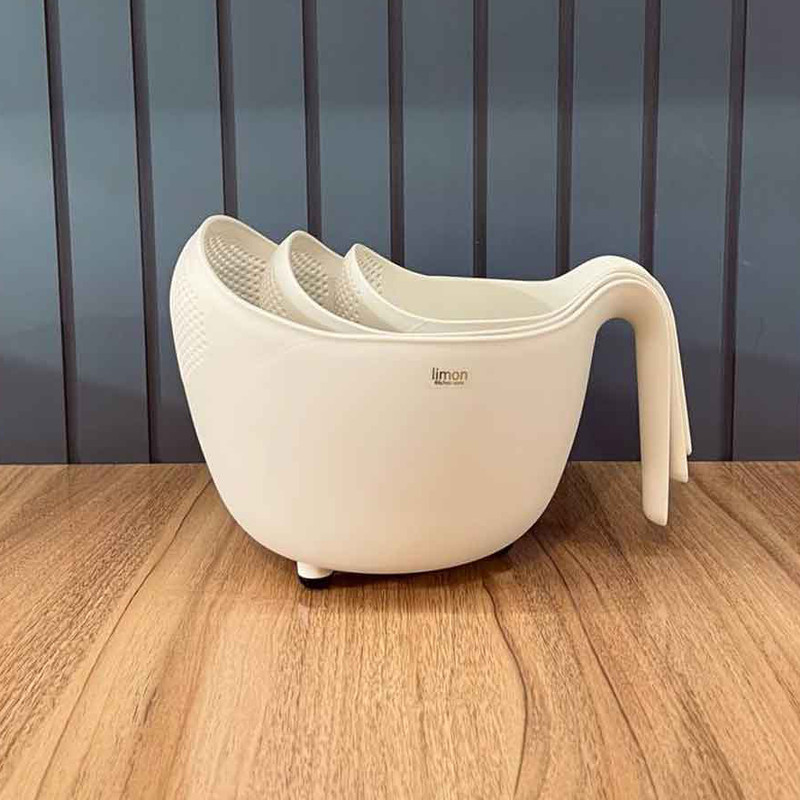 آبکش لیمون مدل دسته دار کد DH1330 مجموعه 3 عددی