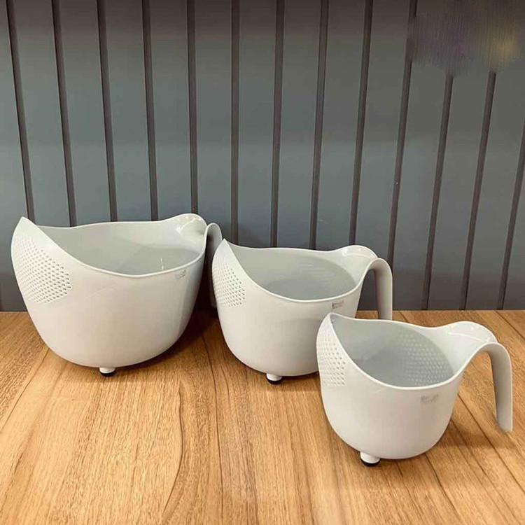 آبکش لیمون مدل دسته دار کد DH1330 مجموعه 3 عددی