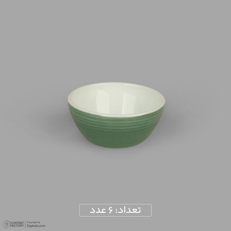 سرویس غذاخوری اوپال 26 پارچه 6 نفر بومی مدل دو رنگ