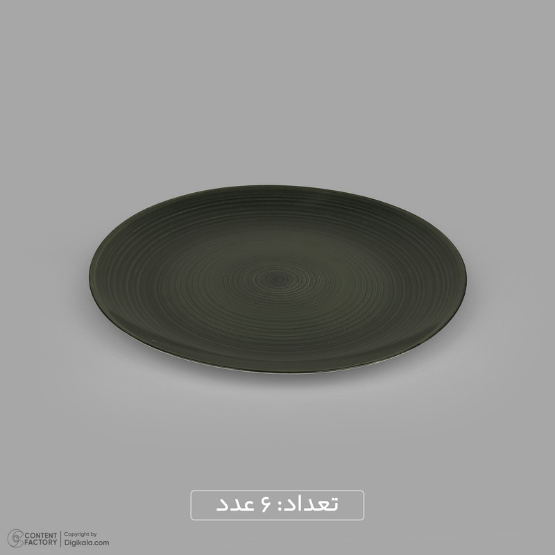 سرویس غذاخوری اوپال 26 پارچه 6 نفر بومی مدل دو رنگ