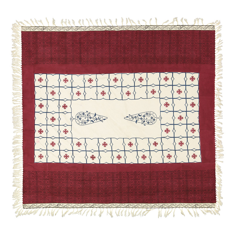 رومیزی بومی مدل 06 سایز 100x95 سانتیمتر
