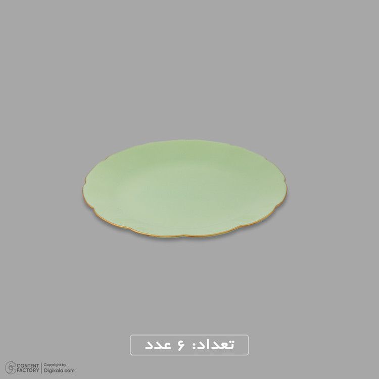 سرویس غذاخوری اوپال 26 پارچه 6 نفره گلدن اوپال مدل Florina