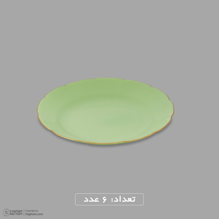 سرویس غذاخوری اوپال 26 پارچه 6 نفره گلدن اوپال مدل Florina