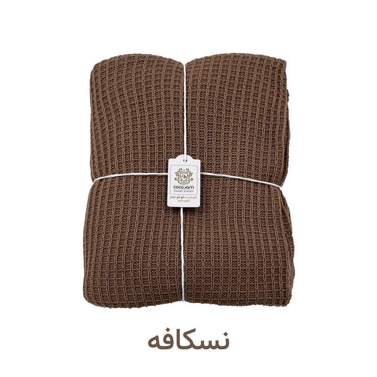 شال مبل و تخت کوکو جم مدل پیکه پلاس سایز 170x140 سانتیمتر