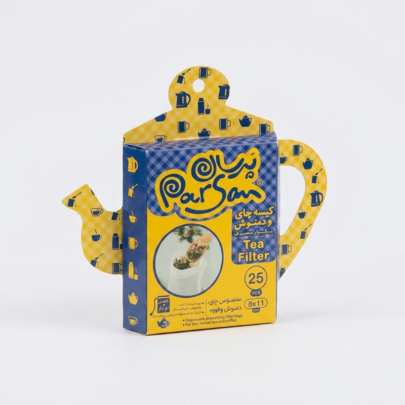 فیلتر چای پرسان کد 500411 بسته 25 عددی