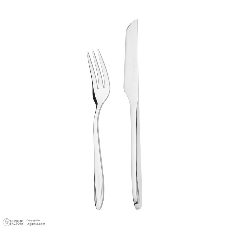 سرویس کارد و چنگال 12 پارچه 6 نفره یونیک مدل 5805 ورژن 8