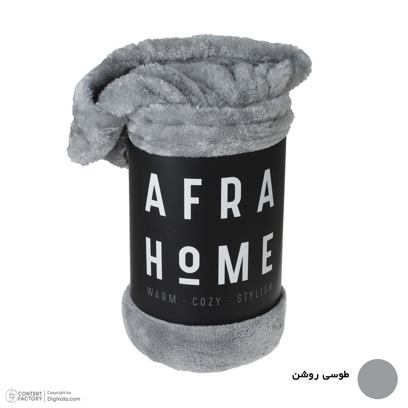 پتو افرا هوم مدل تن پوش سایز 180×140 سانتی متر
