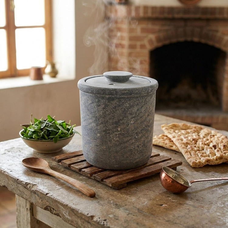 ظرف دیزی سنگی آرت گالری مدل ساده