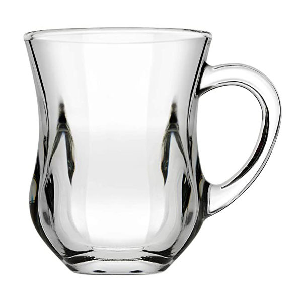استکان پاشاباغچه مدل dem مجموعه 6 عددی