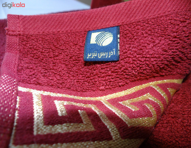 حوله دستی آذرریس تبریز کد 142 سایز 40 × 75 سانتی متر