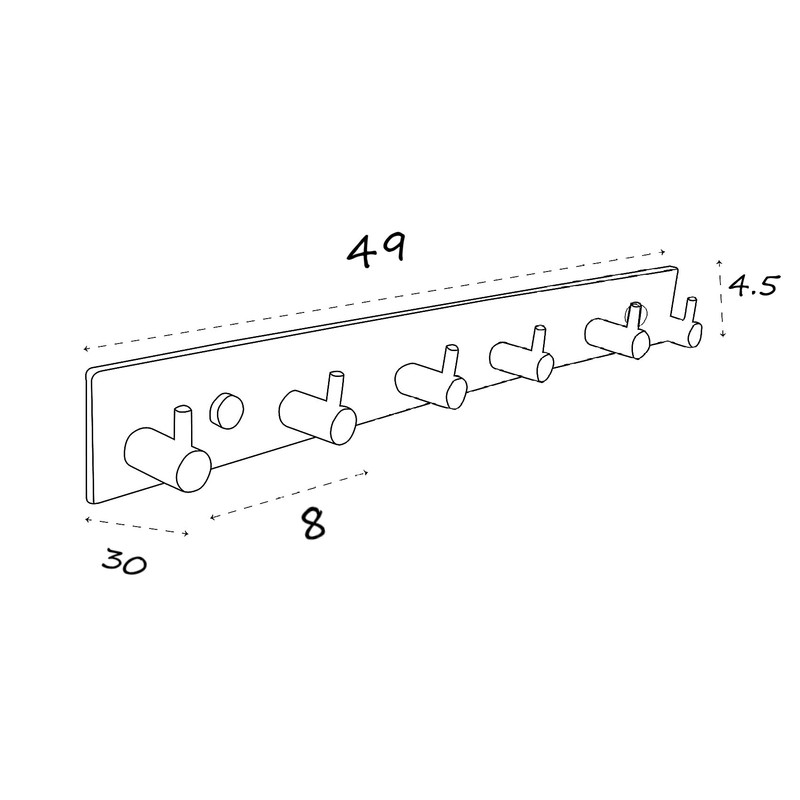 آویز لباس مدل AVIZ-6