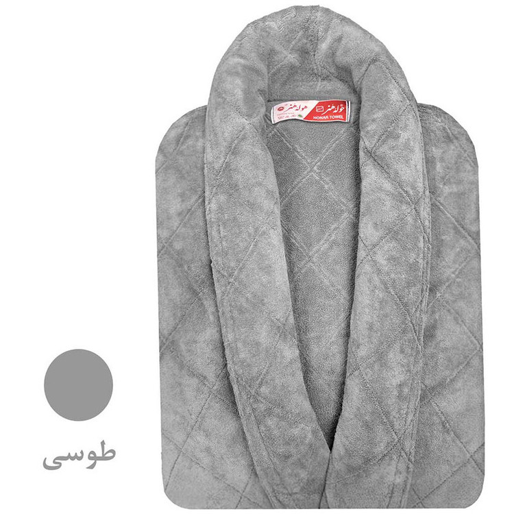 حوله پالتویی حوله هنر مدل 001 سایز 135 مناسب برای قد 150 تا 170 سانتی متر