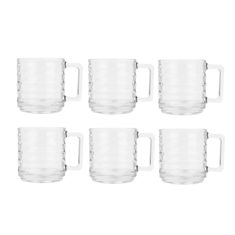 استکان پاشاباغچه مدل BRICKS 550005 بسته 6 عددی