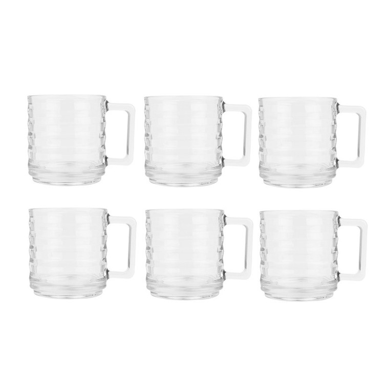 استکان پاشاباغچه مدل BRICKS 550005 بسته 6 عددی