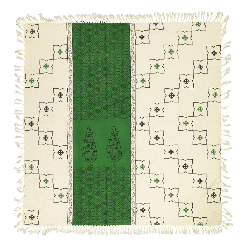 رومیزی بومی مدل 04 سایز 98x98 سانتیمتر