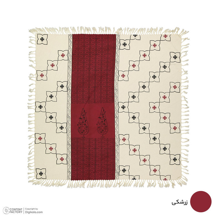 رومیزی بومی مدل 04 سایز 98x98 سانتیمتر