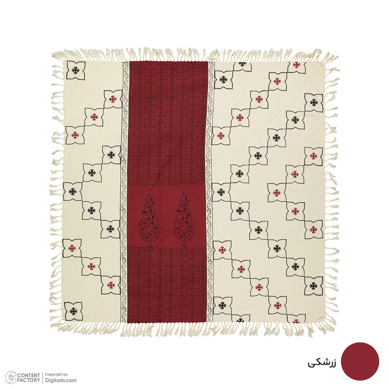 رومیزی بومی مدل 04 سایز 98x98 سانتیمتر