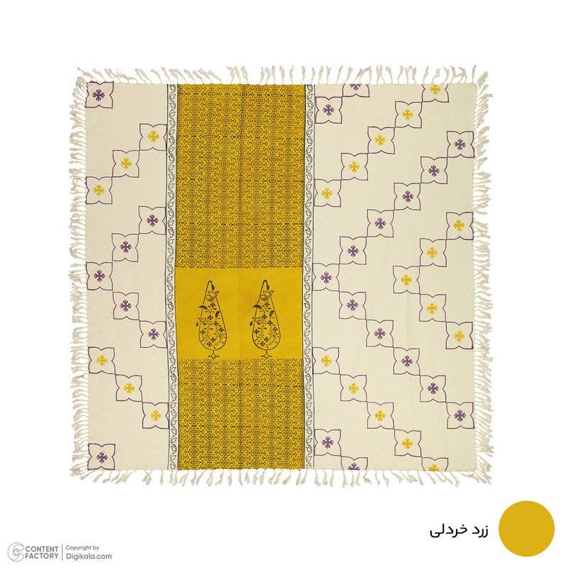 رومیزی بومی مدل 04 سایز 98x98 سانتیمتر