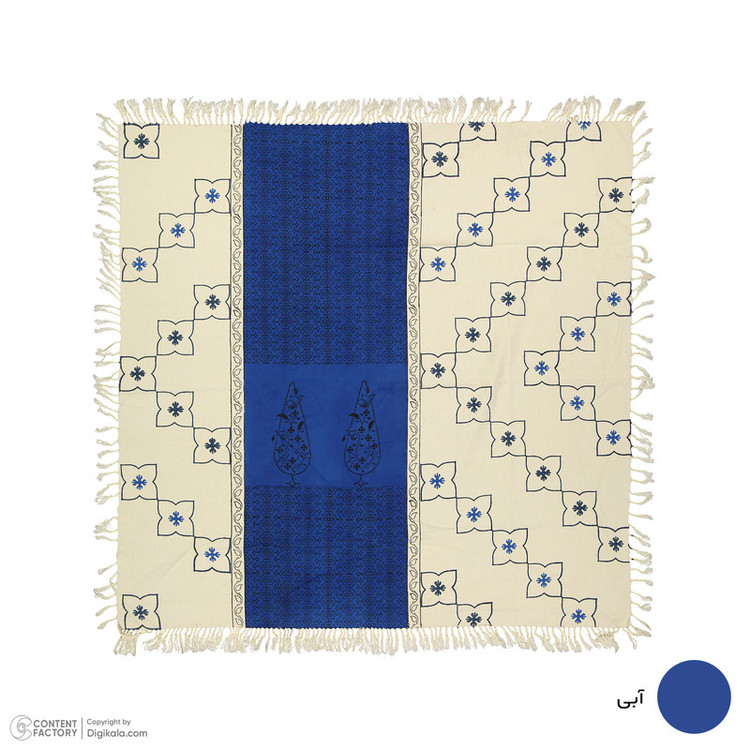رومیزی بومی مدل 04 سایز 98x98 سانتیمتر
