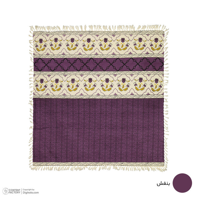 رومیزی بومی مدل 008 سایز 100x96 سانتیمتر