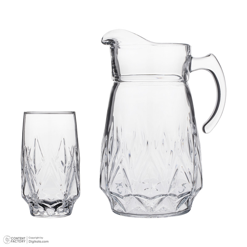 ست 7 تکه پارچ و لیوان نوری تازه مدل NT20401300W