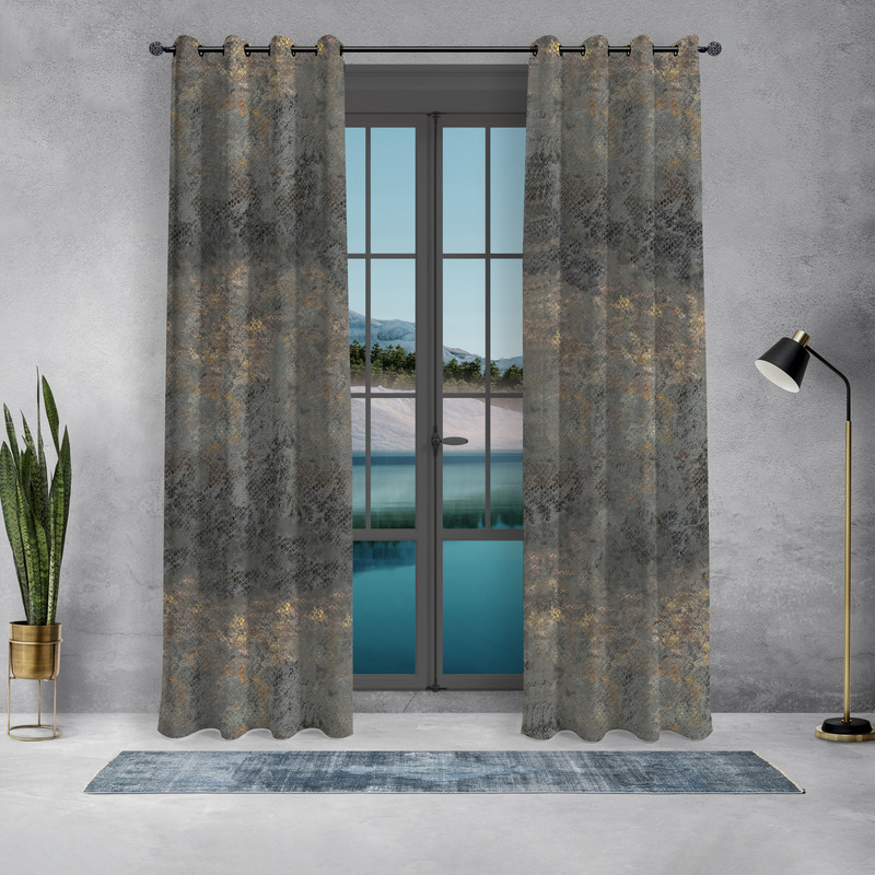 پرده آبان پرده مدل سیتا سایز 280x140 سانتی‌ متر