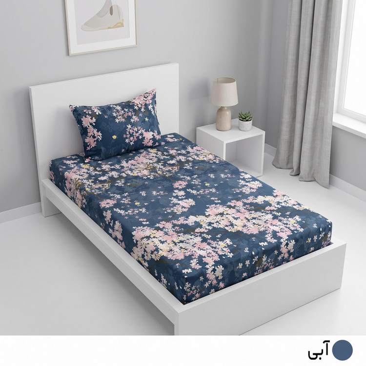 سرویس ملحفه 1 نفره 2 تکه مانیکاهوم مدل avang plus آونگ پلاس سایز 200x90 سانتی متر