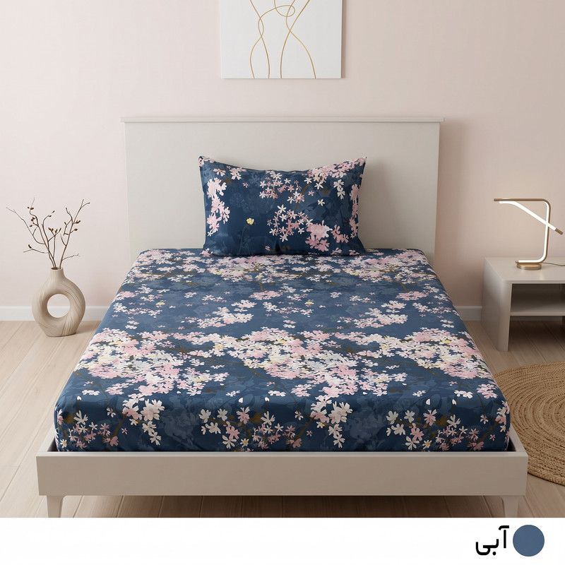 سرویس ملحفه 1 نفره 2 تکه مانیکاهوم مدل avang plus آونگ پلاس سایز 200x90 سانتی متر