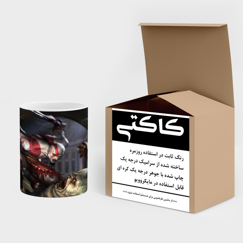 ماگ کاکتی طرح گاد آف وار God Of War مدل mgh40832