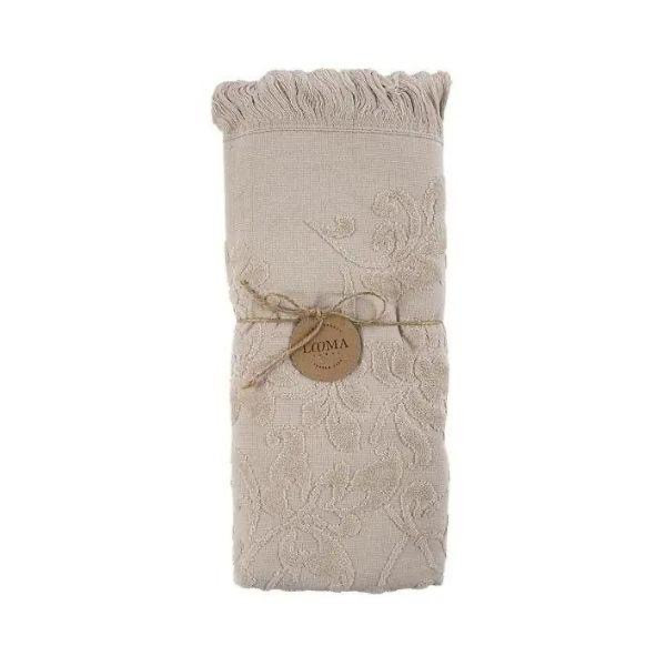 حوله دستی لوماتوس مدل ریشه دار سایز 80x40 سانتی متر