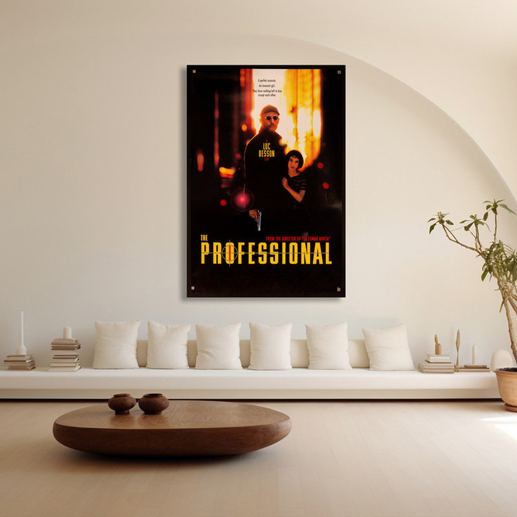 تابلو شاسی مدل فیلم لئون، حرفه ای Leon The Professional Poster