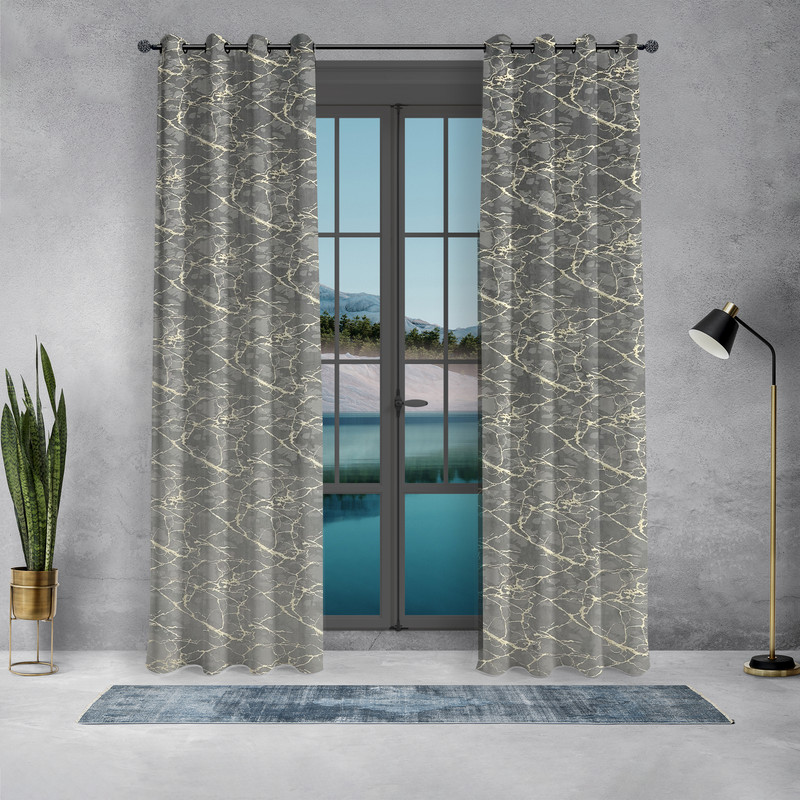 پرده آبان پرده مدل طلاکوب سایز 280x140 سانتی‌ متر