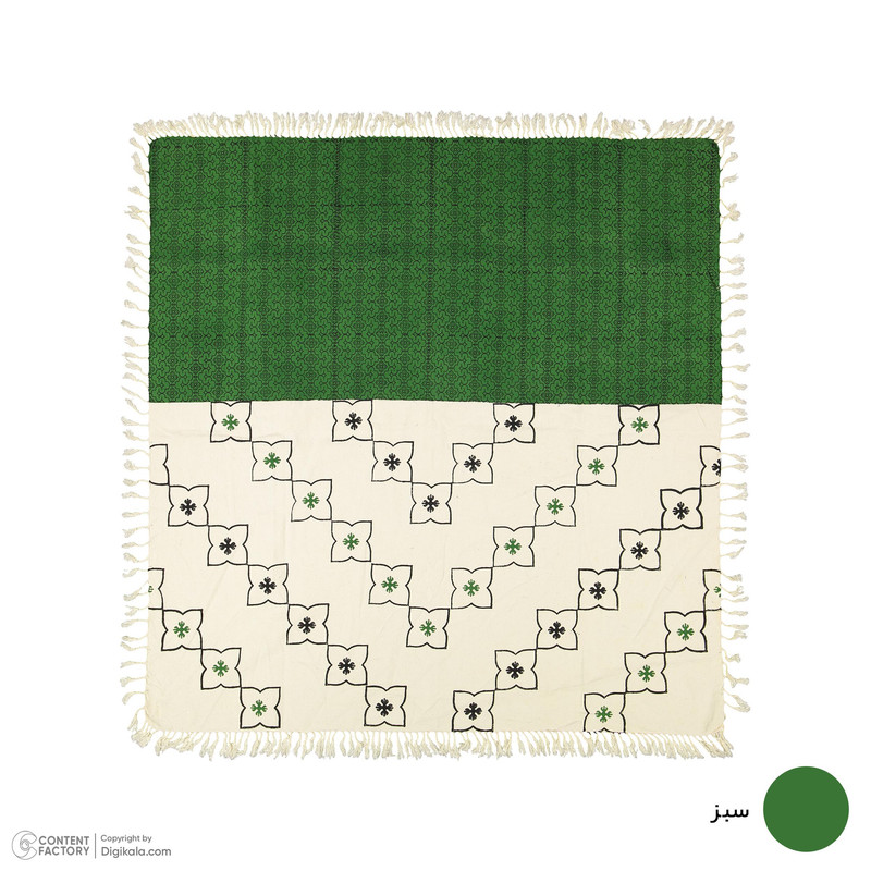 رومیزی بومی مدل 002 سایز 97x97 سانتیمتر