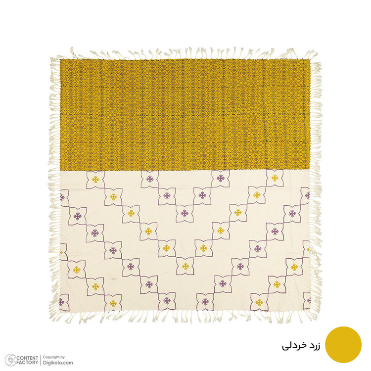 رومیزی بومی مدل 002 سایز 97x97 سانتیمتر