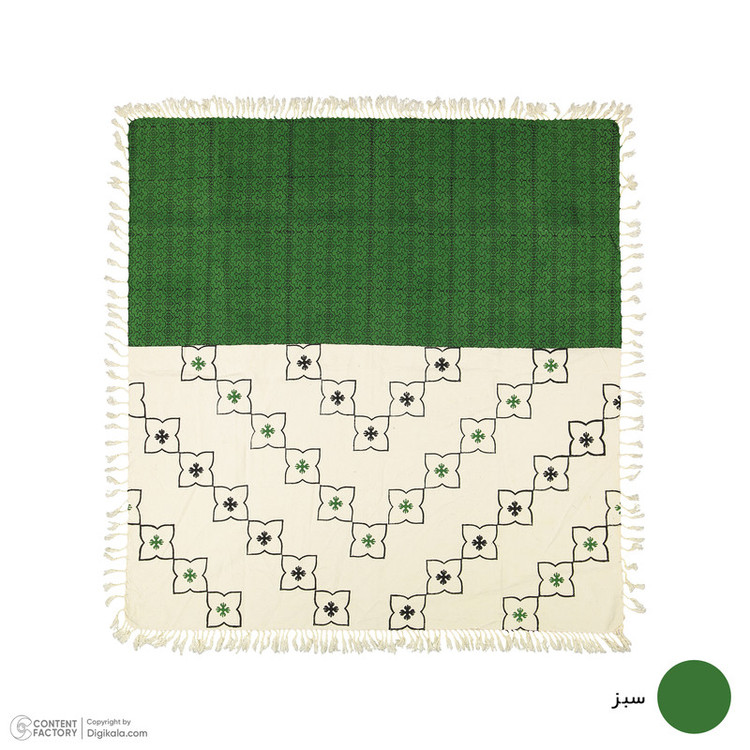 رومیزی بومی مدل 002 سایز 97x97 سانتیمتر