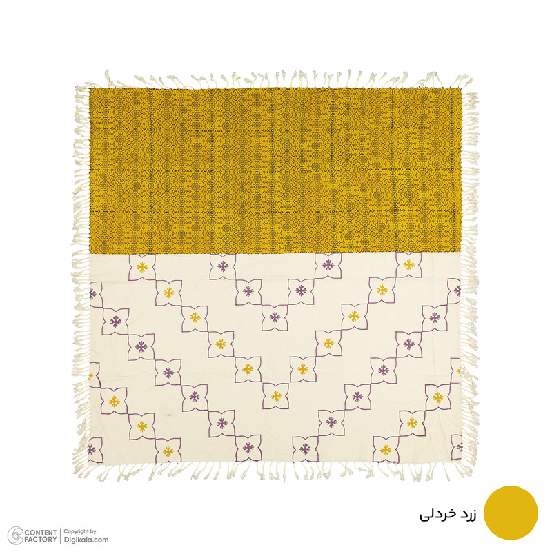 رومیزی بومی مدل 002 سایز 97x97 سانتیمتر