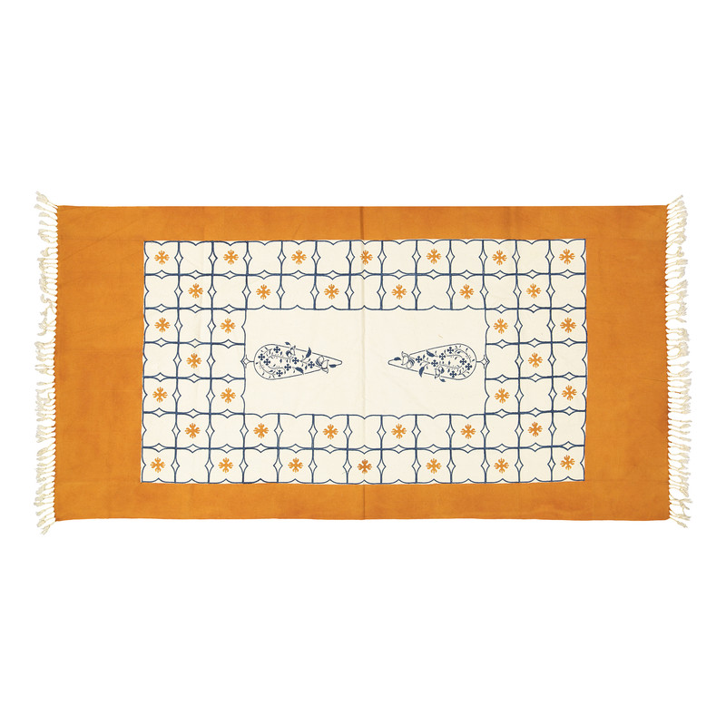 رومیزی بومی مدل 010 سایز 121x61 سانتیمتر