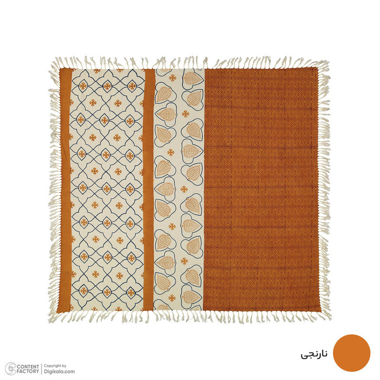 رومیزی بومی مدل 03 سایز 107x105 سانتیمتر