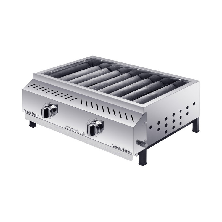 کباب پز گازی آتش مهر مدل steel55