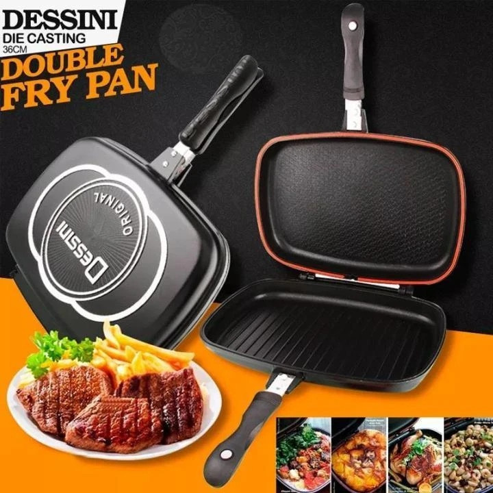 تابه چدنی دسینی مدل دو طرفه رژیمی سایز 36