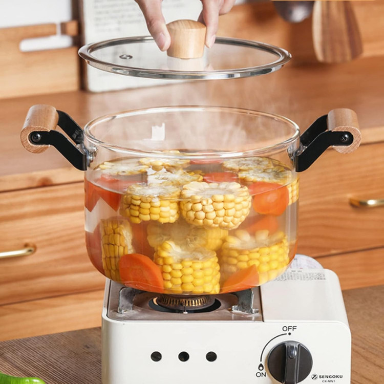 قابلمه پیرکس مدل شیشه کد 1369n 2500cc سایز 20