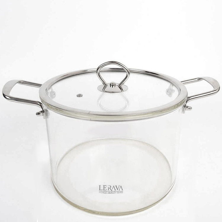 قابلمه لراوا مدل شیشه ای کد 4/5L سایز 20